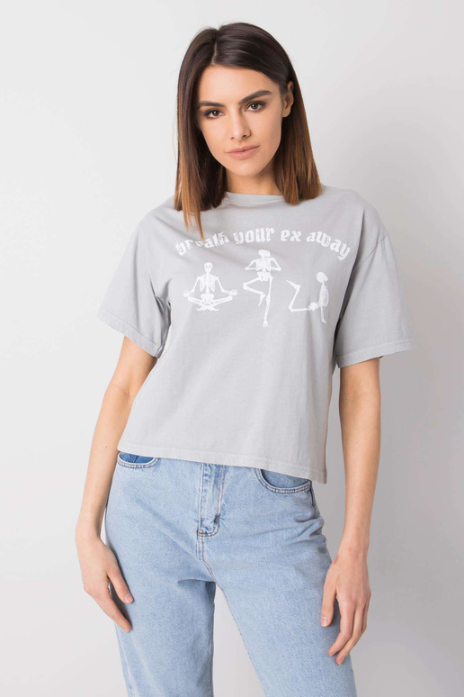 Hall Piper RUE PARIS trükiga T-särk Hall Piper RUE PARIS trükiga T-särk