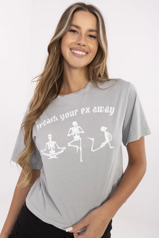 Hall Piper RUE PARIS trükiga T-särk Hall Piper RUE PARIS trükiga T-särk