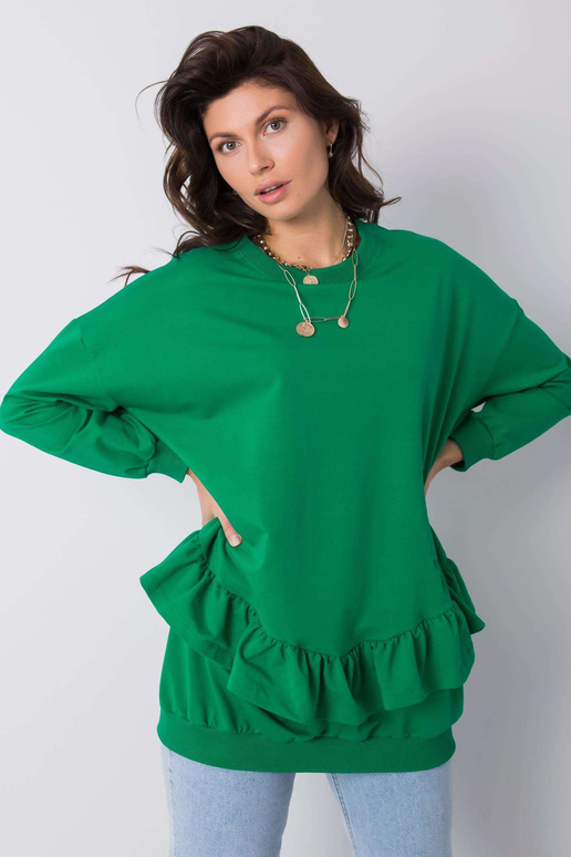 Sanvi roheline kapuutsita dressipluus Sanvi roheline kapuutsita dressipluus