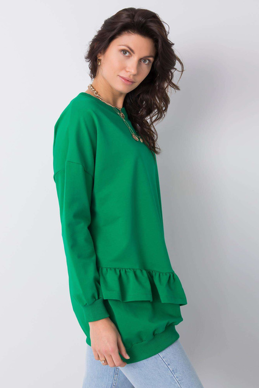 Sanvi roheline kapuutsita dressipluus Sanvi roheline kapuutsita dressipluus