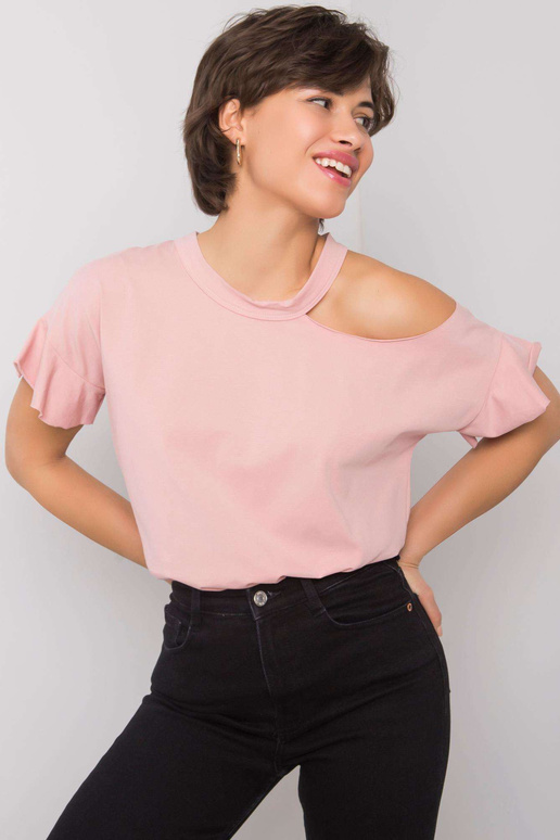 Rosalee määrdunud roosa pluus