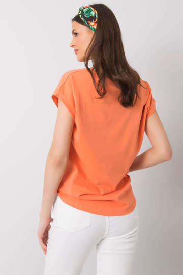 Hollis trükiga oranž T-särk