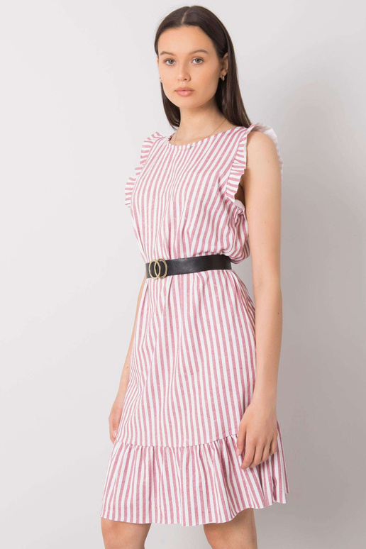 Clarabelle triibuline Burgundia kleit Clarabelle triibuline Burgundia kleit