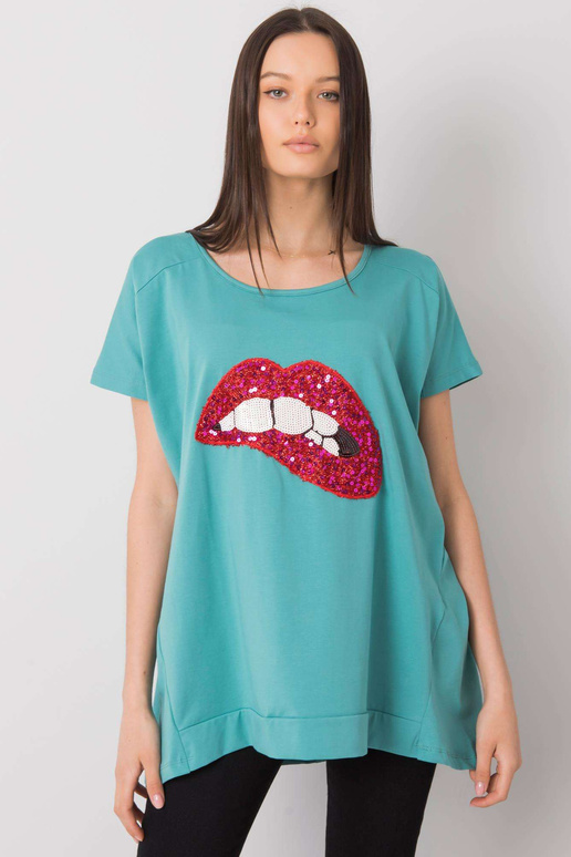 Gilda türkiissinine vabaaja pluus