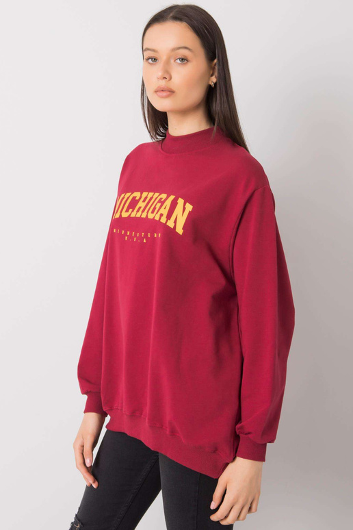 Burgundia dressipluus trükiga Majorie...