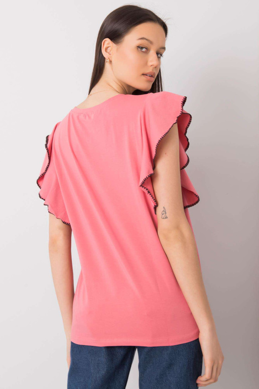 Räpane roosa pluus Vanesia