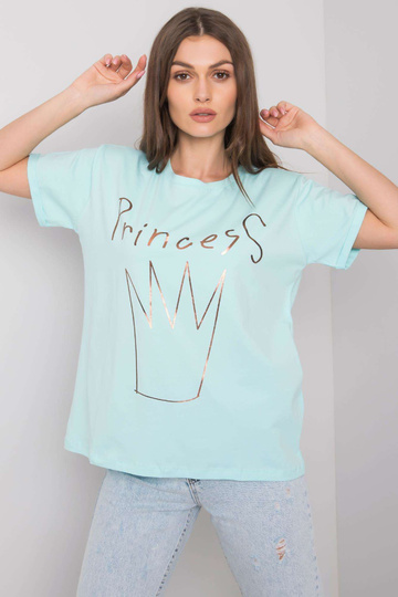 Mint Aosta trükiga t-särk