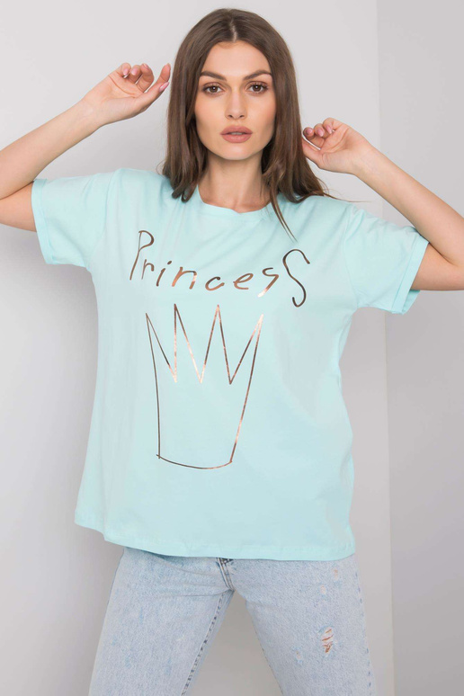 Mint Aosta trükiga t-särk