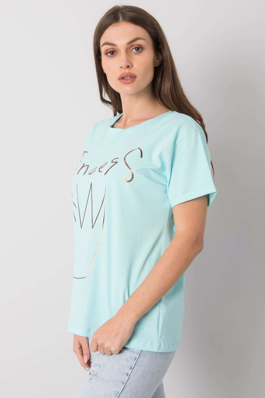 Mint Aosta trükiga t-särk