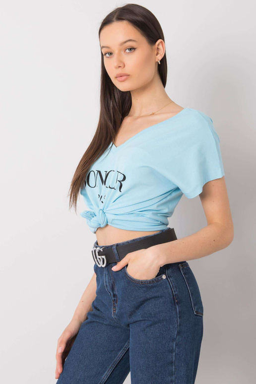 Sinine t-särk kirjaga Hortense