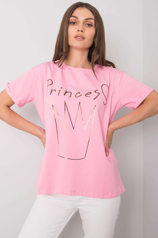 Roosa Aosta trükiga T-särk Roosa Aosta trükiga T-särk