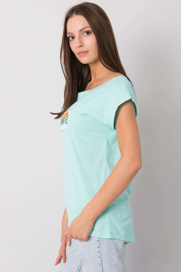 Mint Aloha trükiga T-särk 2