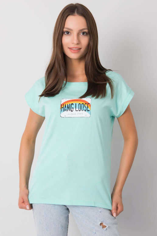 Mint Aloha trükiga T-särk