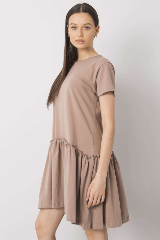 Tumebeež kleit flounce Cammie'ga