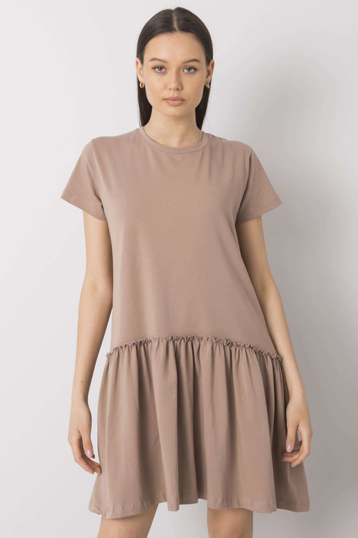 Tumebeež kleit flounce Cammie'ga