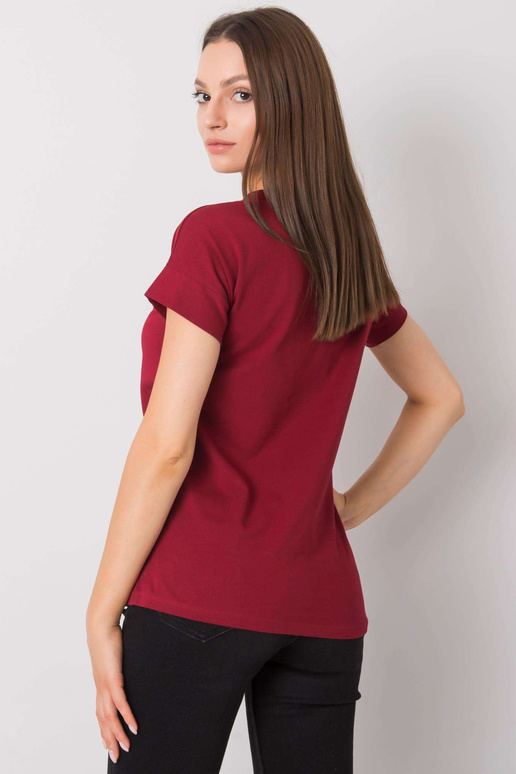 Burgundia t-särk Emille kirjaga