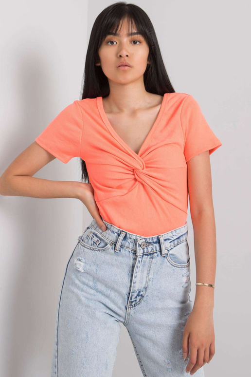 Fluo Coral vabaaja pluus Sandra