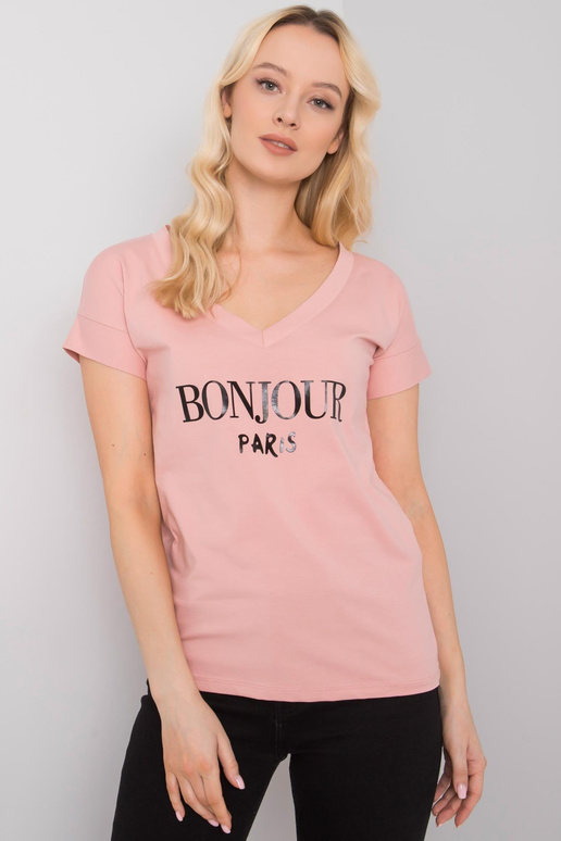 Heleroosa Emille kirjaga t-särk