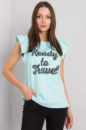 Beverly Print Mint pluus 2