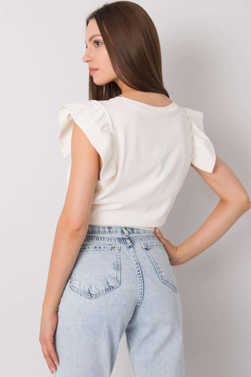 Ecru pluus Beverly trükiga 2