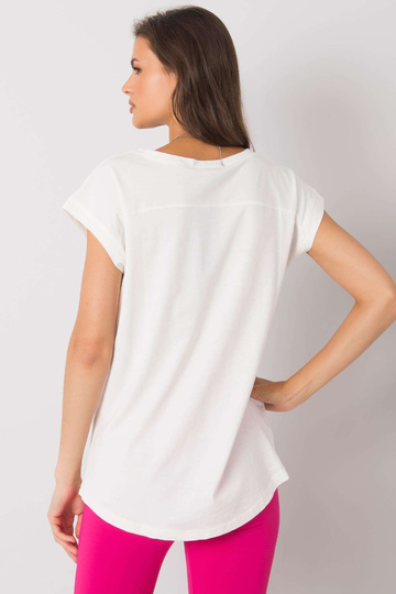 Ecru t-särk Aloha trükiga 2