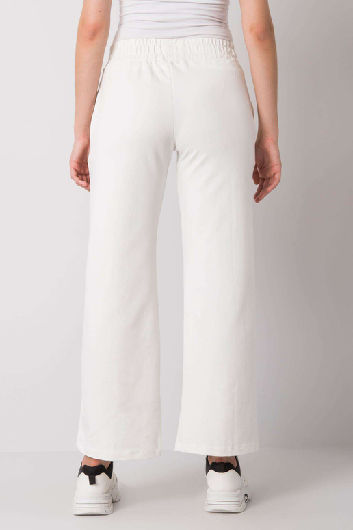 Ecru dressipüksid sirge säärega Dennise