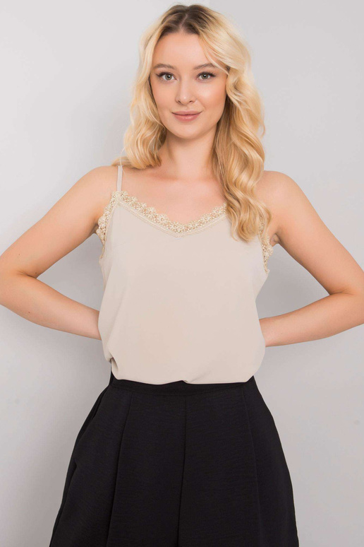 Beež top Jasmine