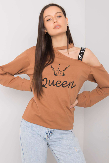 Glenda trükiga kaamelipluus 2