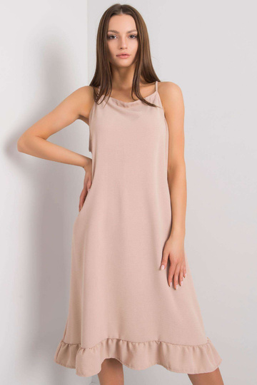 Beež kleit rihmadega Simone