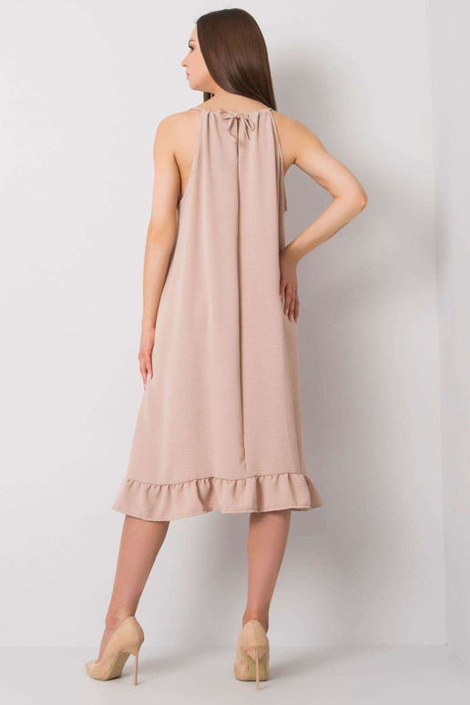 Beež kleit rihmadega Simone