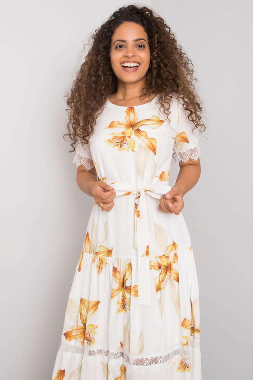 Valge kleit Jaina vööga