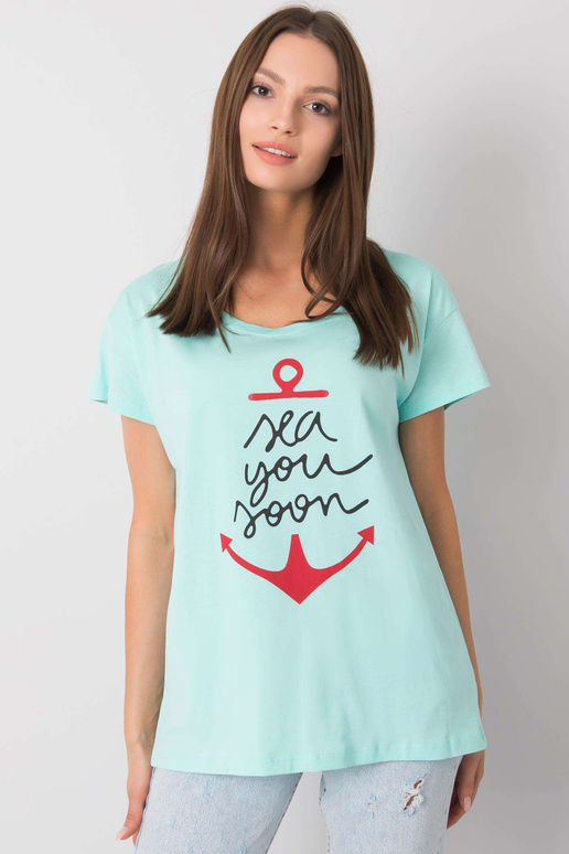 Mint Silva trükiga T-särk