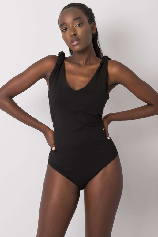 Sorrinah Black Cotton Bodysuit SA EI... Sorrinah Black Cotton Bodysuit SA EI...
