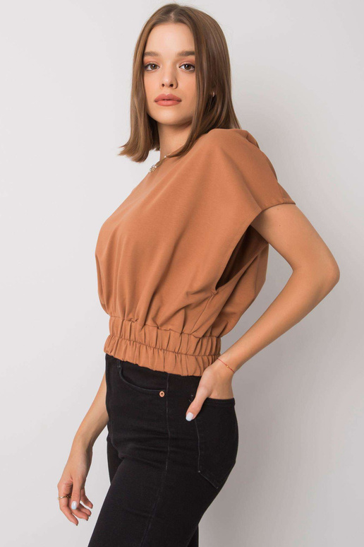 Helepruun lühike kampsun Antigua