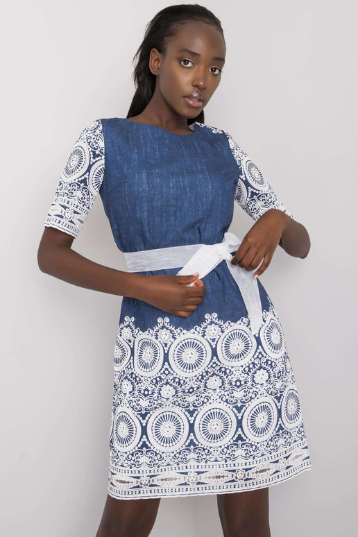 Meresinine kleit vööga Lidija