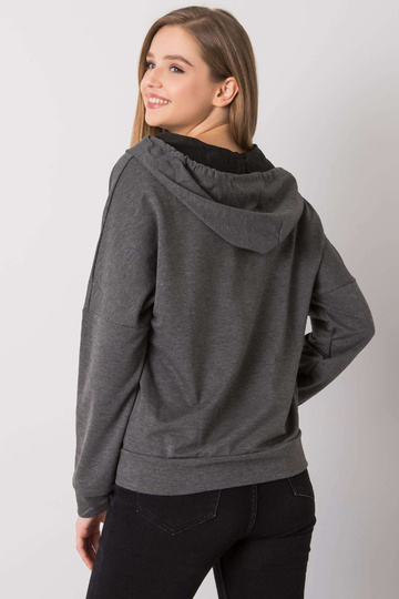 Tumehall melanž kapuuts Diane