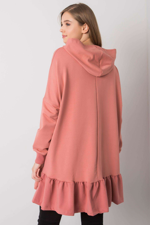 Määrdunud roosa oversize tuunika...