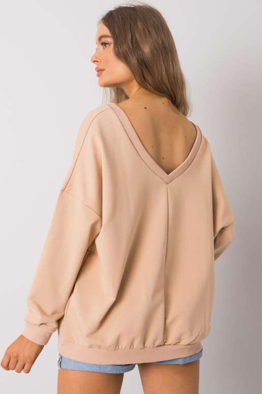 Lilyani beež kapuutsita dressipluus