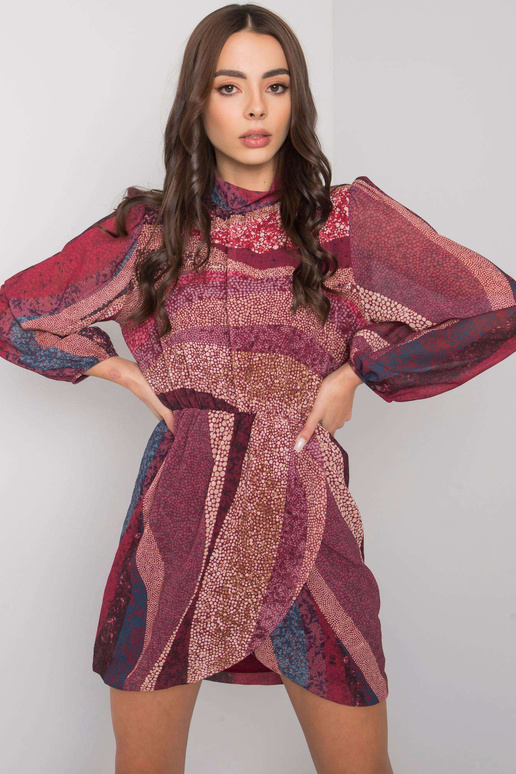 Burgundia naiste kleit Brooksi...