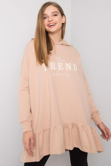 Beež oversize kapuutsiga...