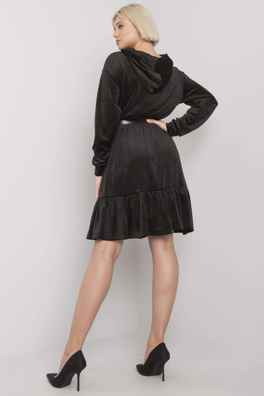 Must veluurkleit Casablanca vööga