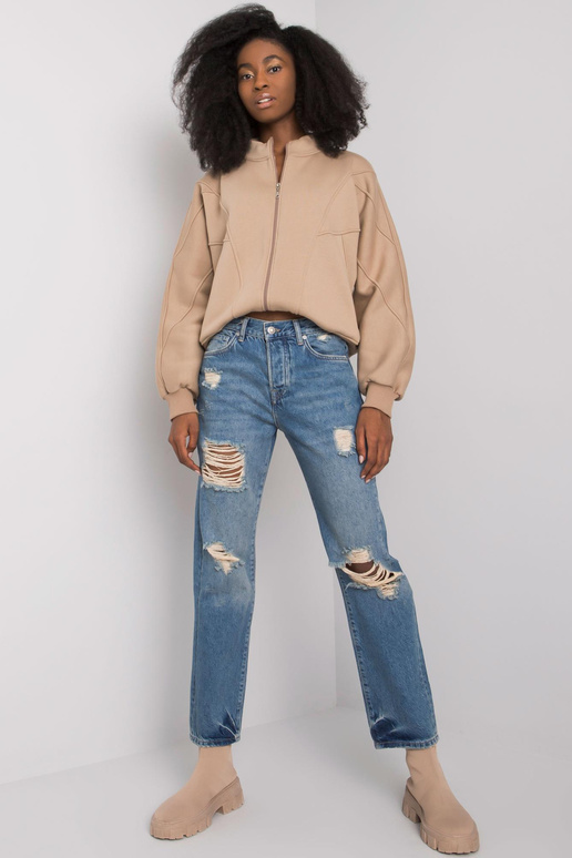 Sinised aukudega teksapüksid Kira RUE...