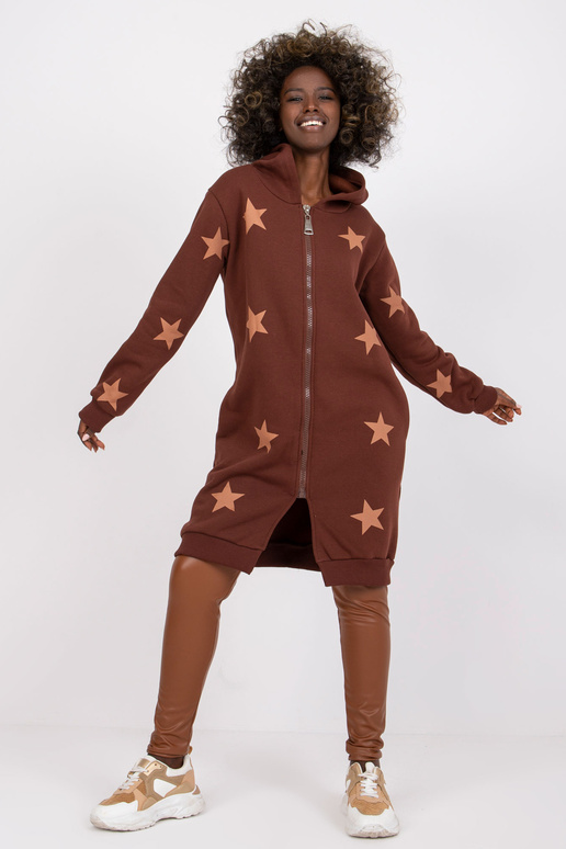 Pruun dressipluus mustriga Marrakech