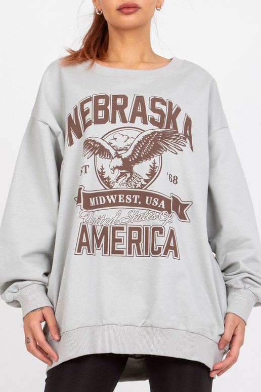 Hall ülisuur dressipluus Patricia