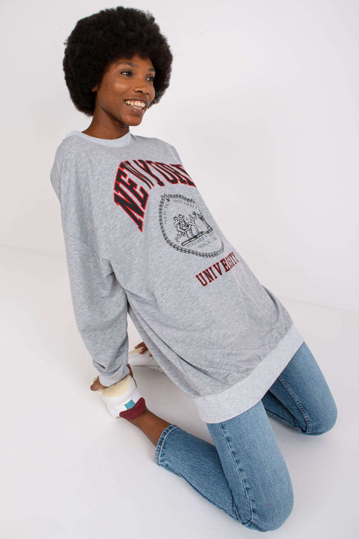 Halli melanž pikk dressipluus Isla