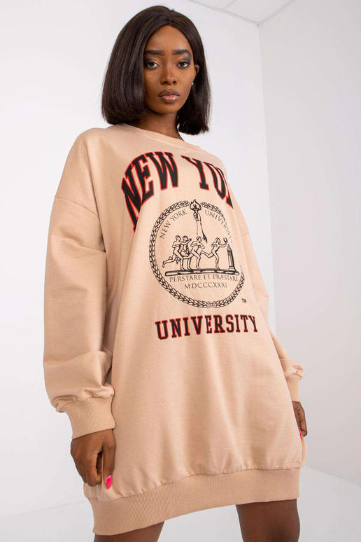 Beež ülisuur dressipluus Isla