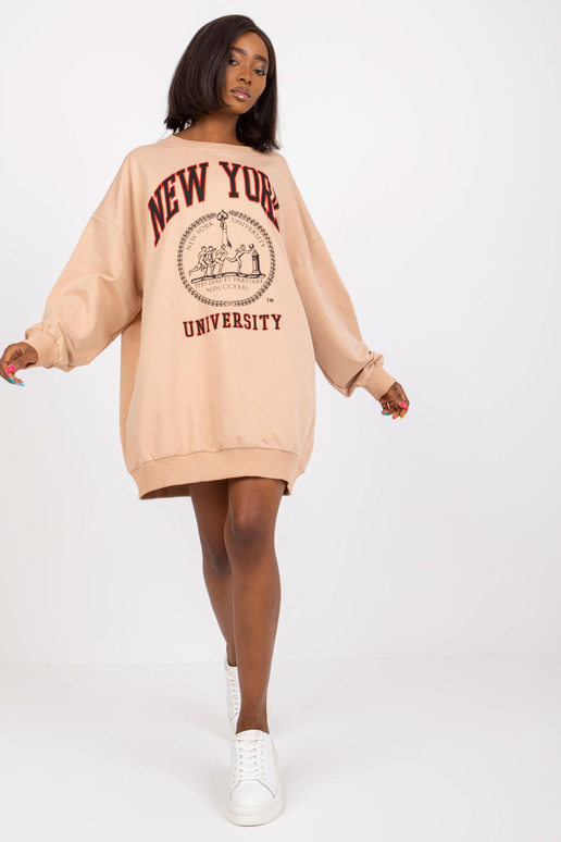 Beež ülisuur dressipluus Isla