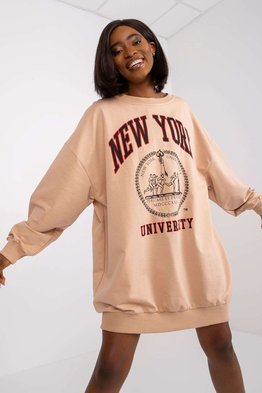 Beež ülisuur dressipluus Isla