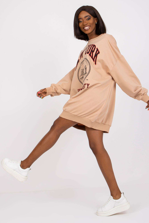 Beež ülisuur dressipluus Isla