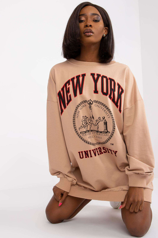 Beež ülisuur dressipluus Isla